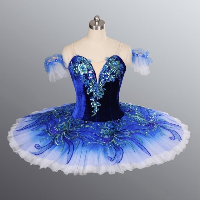 blue ballet dress